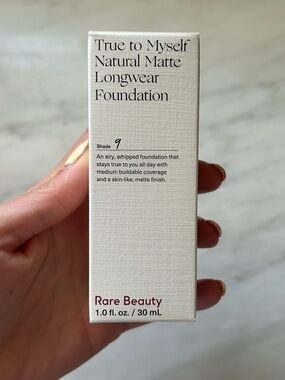 True to myself Rare Beauty Foundation